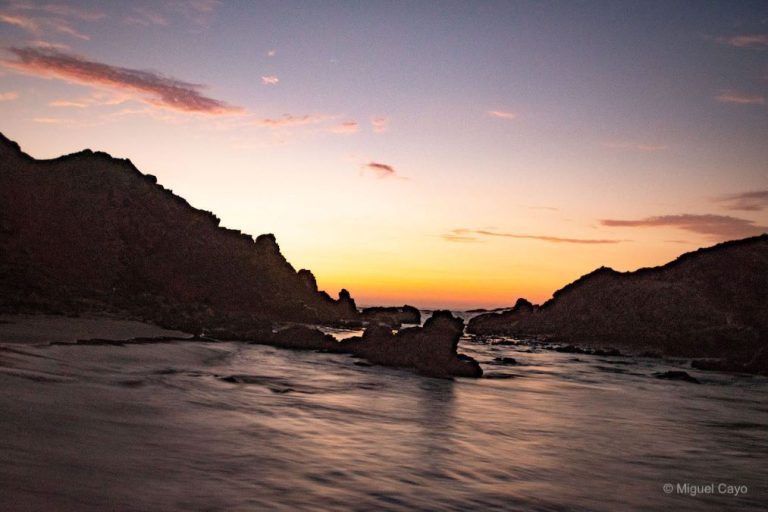 sunset desde el canal